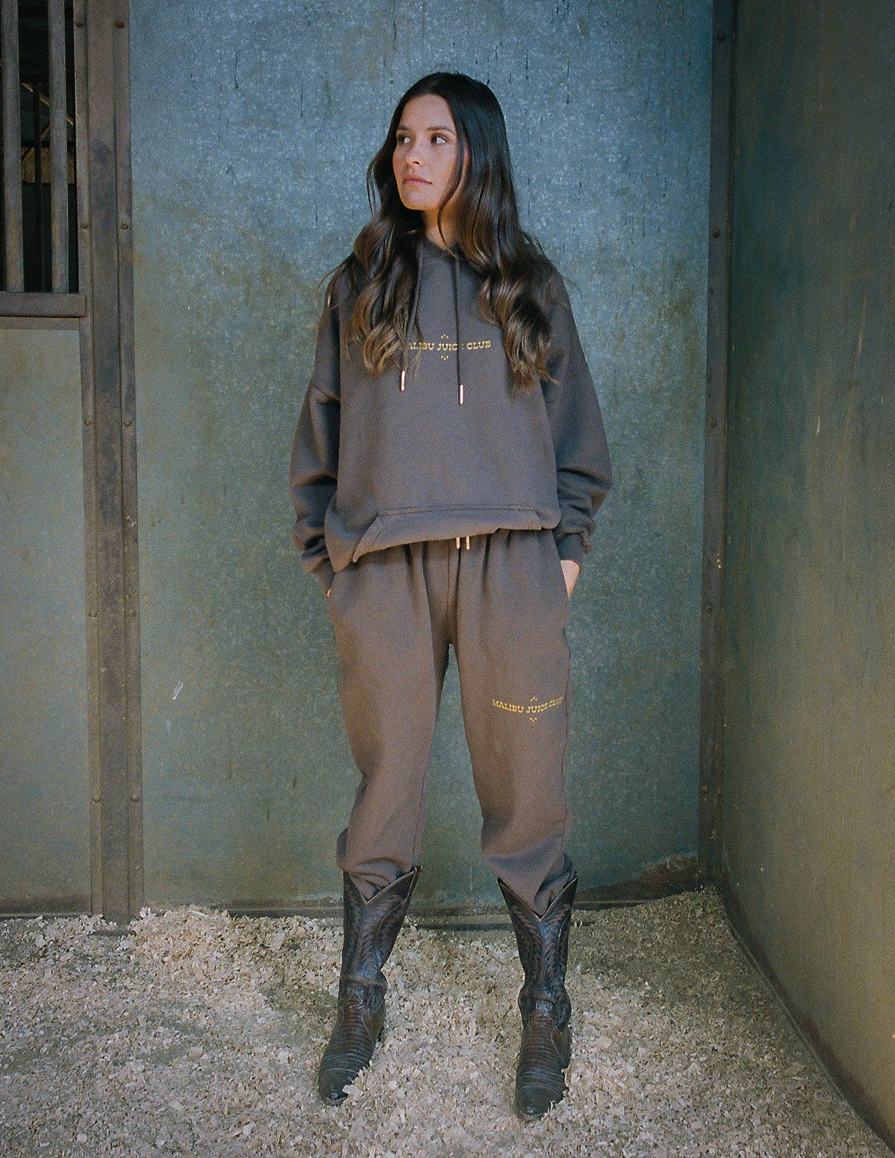 Keep Malibu Cowboy Hoodie
