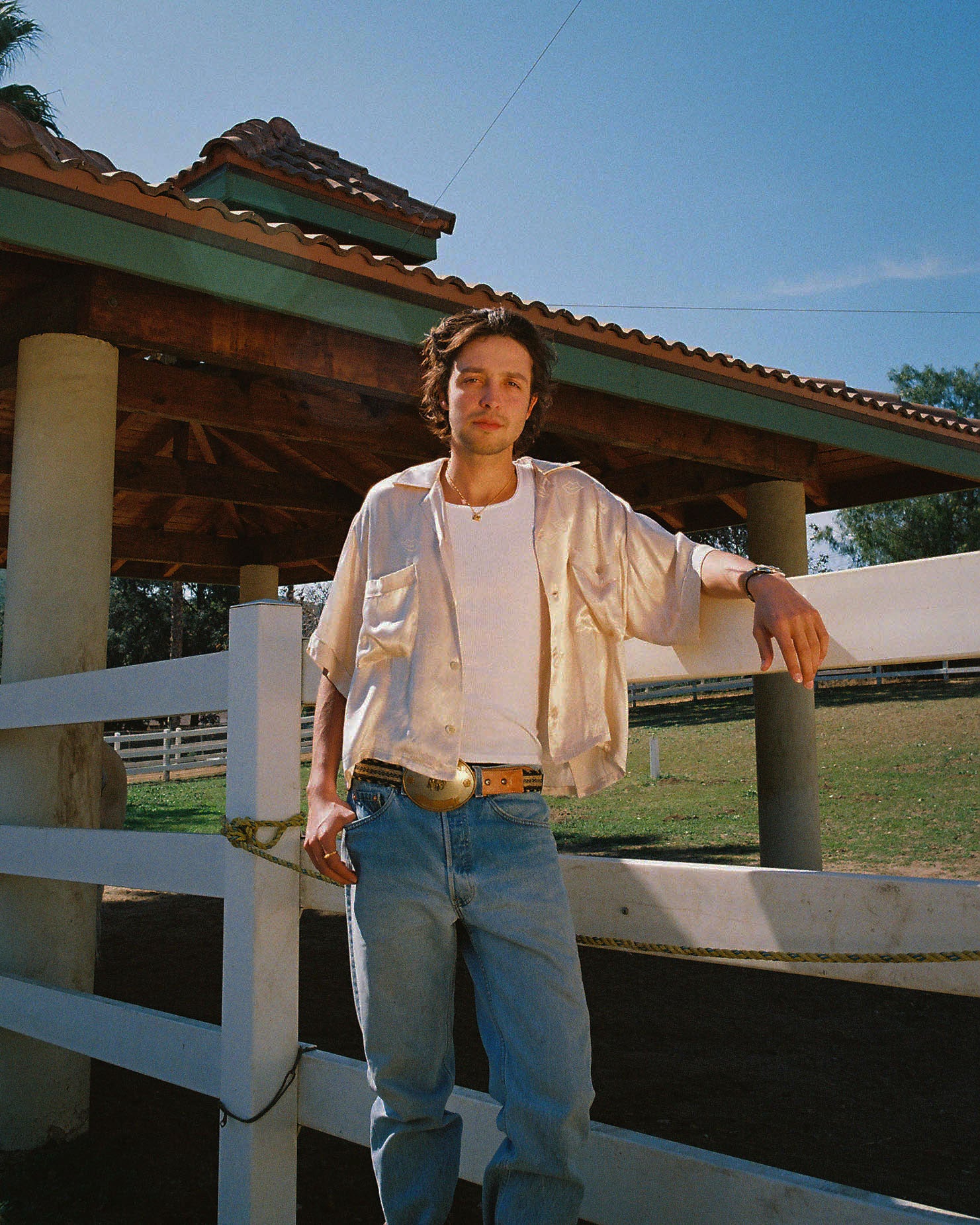 Silk Button Down