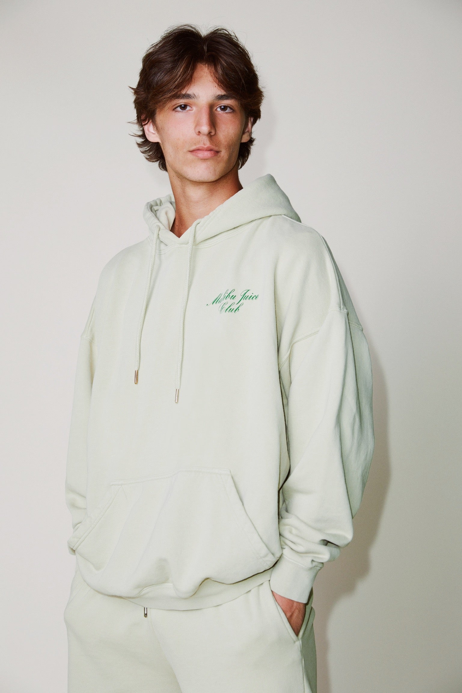Malibu Rd. Hoodie - Honeydew