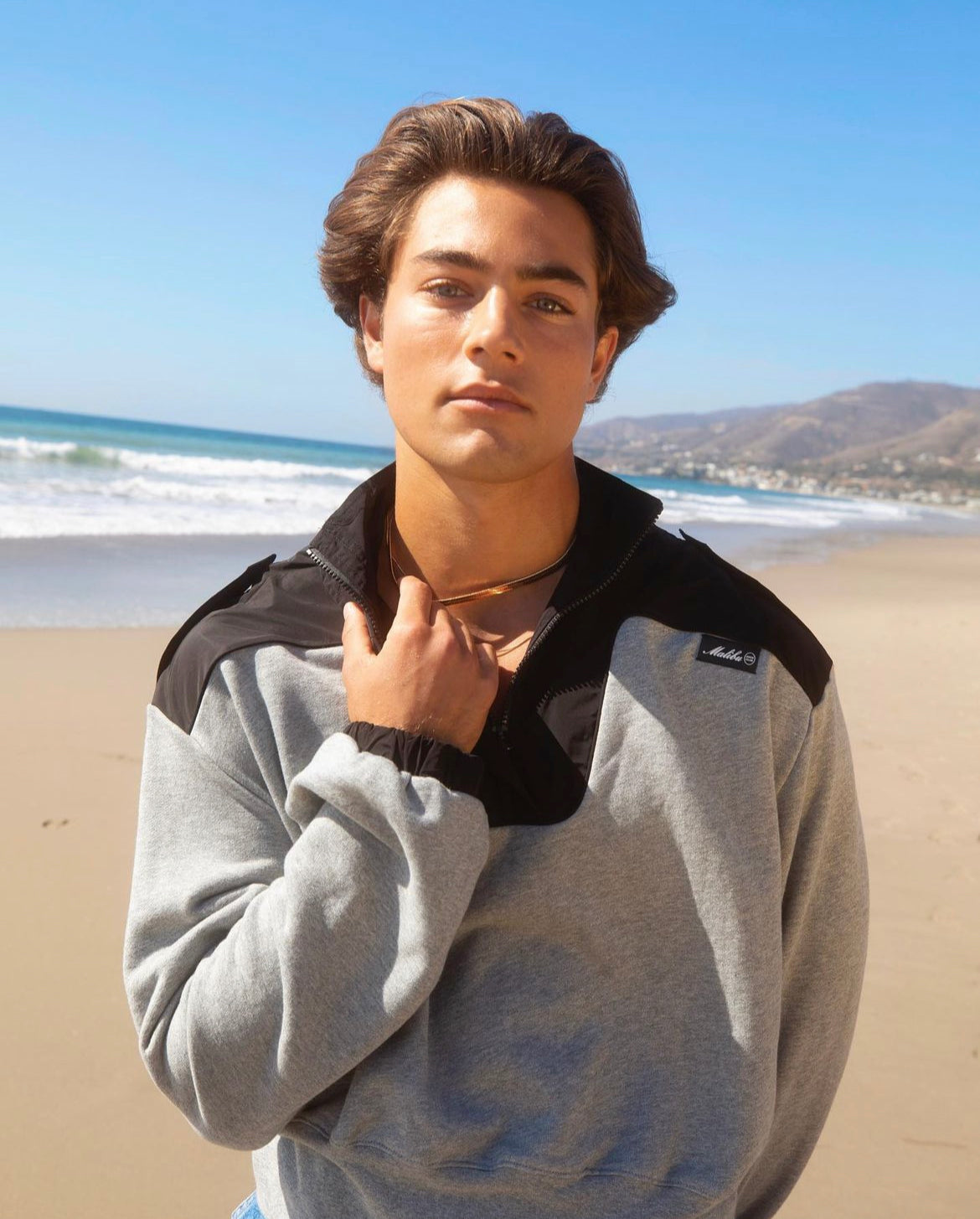 The Bi-Coastal Nylon Crewneck